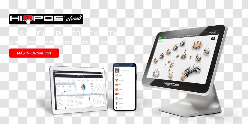 Point Of Sale Cloud Computing ICG Software POS Solutions Cash Register - Communication Device Transparent PNG