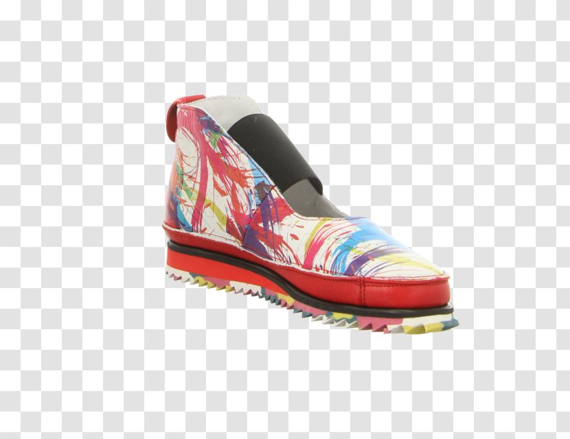 Shoe Footwear Sneakers Walking Magenta - Watercolor Stroke Transparent PNG