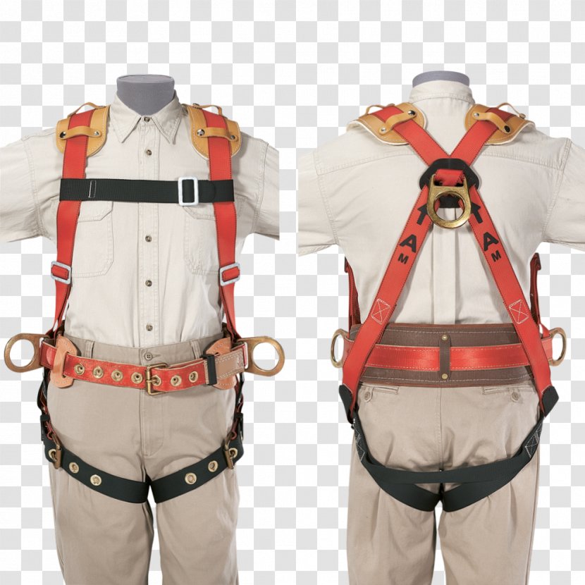 Fall Arrest Safety Harness Protection Falling Climbing Harnesses Transparent PNG