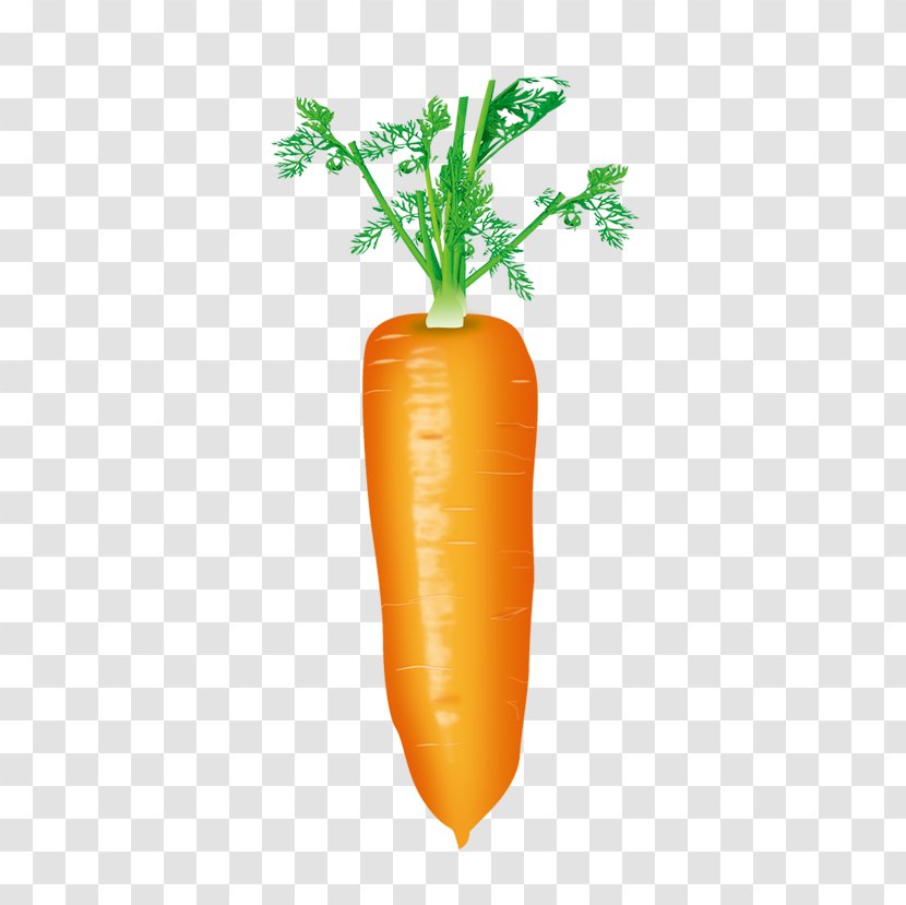 Strawberry Juice Baby Carrot - Flowerpot - A Transparent PNG