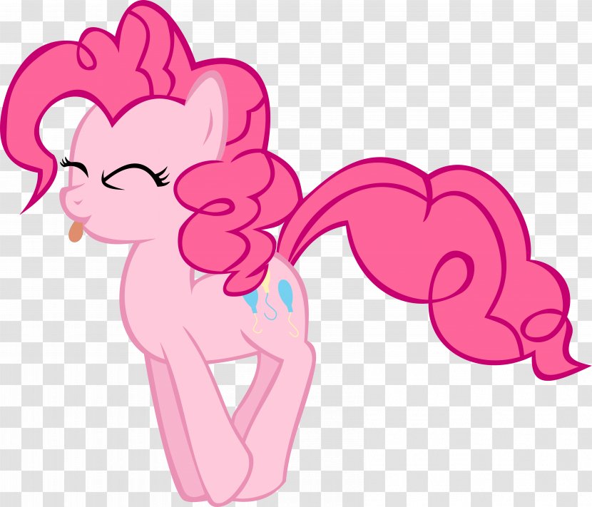 Pinkie Pie My Little Pony: Friendship Is Magic Fandom Twilight Sparkle - Frame - Tongue Transparent PNG