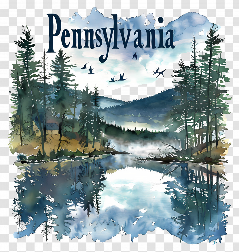 Pennsylvania - Beautiful Pennsylvania Landscape Transparent PNG