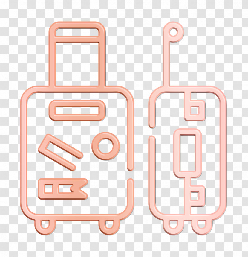 Travel Icon Suitcase Icon Transparent PNG