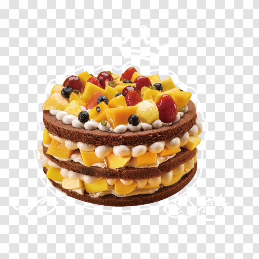 Cream Layer Cake Dobos Torte Mousse - Pastry - Mango Multi Free Download Transparent PNG