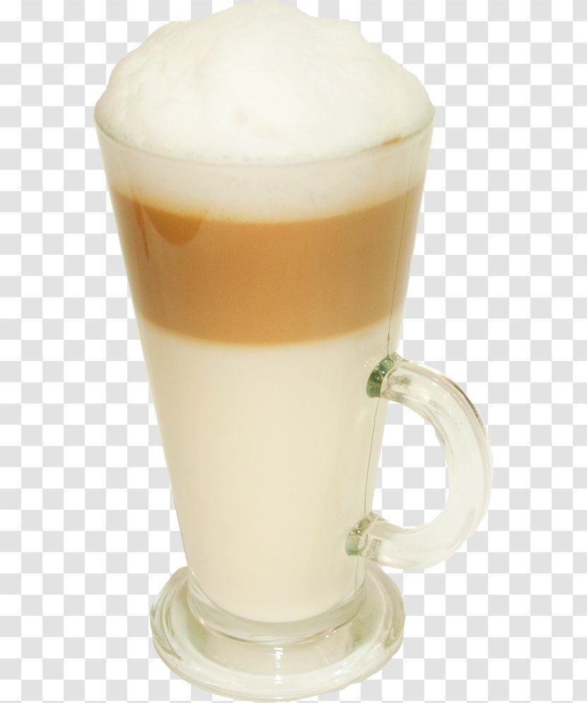 Café Au Lait Cuban Espresso Irish Coffee Latte Macchiato Caffè - Milk Transparent PNG