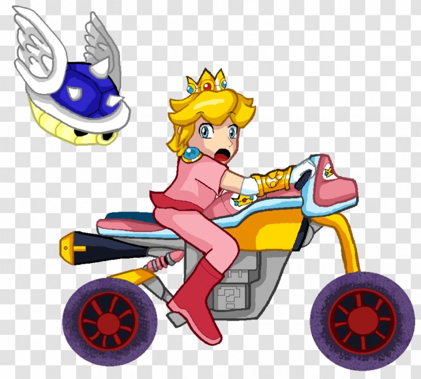 Rosalina Blue Shell DeviantArt Mario Series - Kart - Ink Peach Transparent PNG