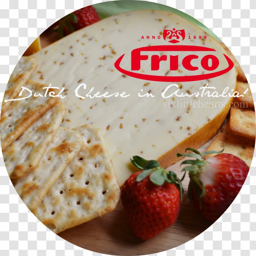 Frico Dutch Cuisine Cream Food Cheese - Strawberries - Table Transparent PNG