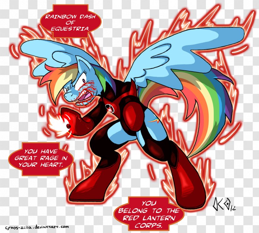 Green Lantern Corps Sinestro Rainbow Dash Hal Jordan - Cartoon - Element Transparent PNG