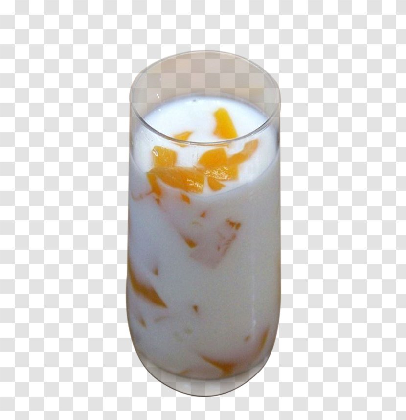 Ice Cream Smoothie Milk Cup Yogurt - Pixel - Glass Of Peach Transparent PNG