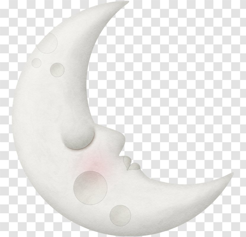 Grey Silhouette - White - Crescent Moon Silhouette,Sleeping Transparent PNG
