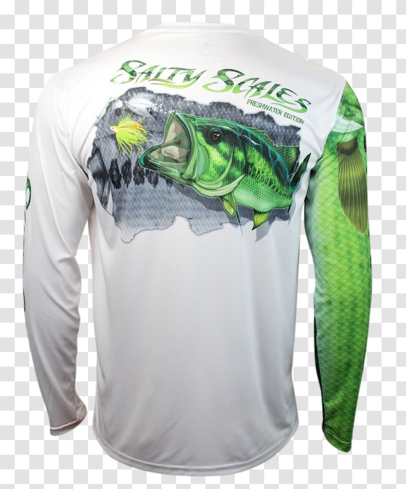 T-shirt Sleeve Bass Fishing - Top - Largemouth Transparent PNG