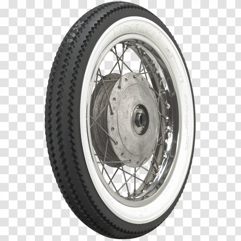 Whitewall Tire Car Coker Motorcycle Tires - Rim Transparent PNG