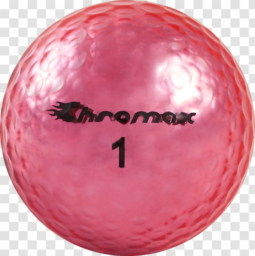 Cricket Balls Golf Chromax M1x - Magenta - Ball Transparent PNG