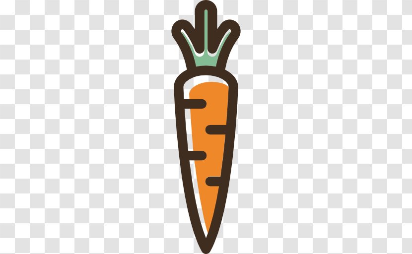 Vegetarian Cuisine Carrot Food Icon - A Transparent PNG
