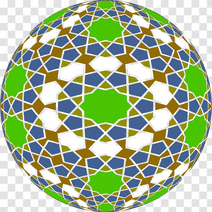 Morocco Islamic Art Clip - Football - Design Cliparts Transparent PNG