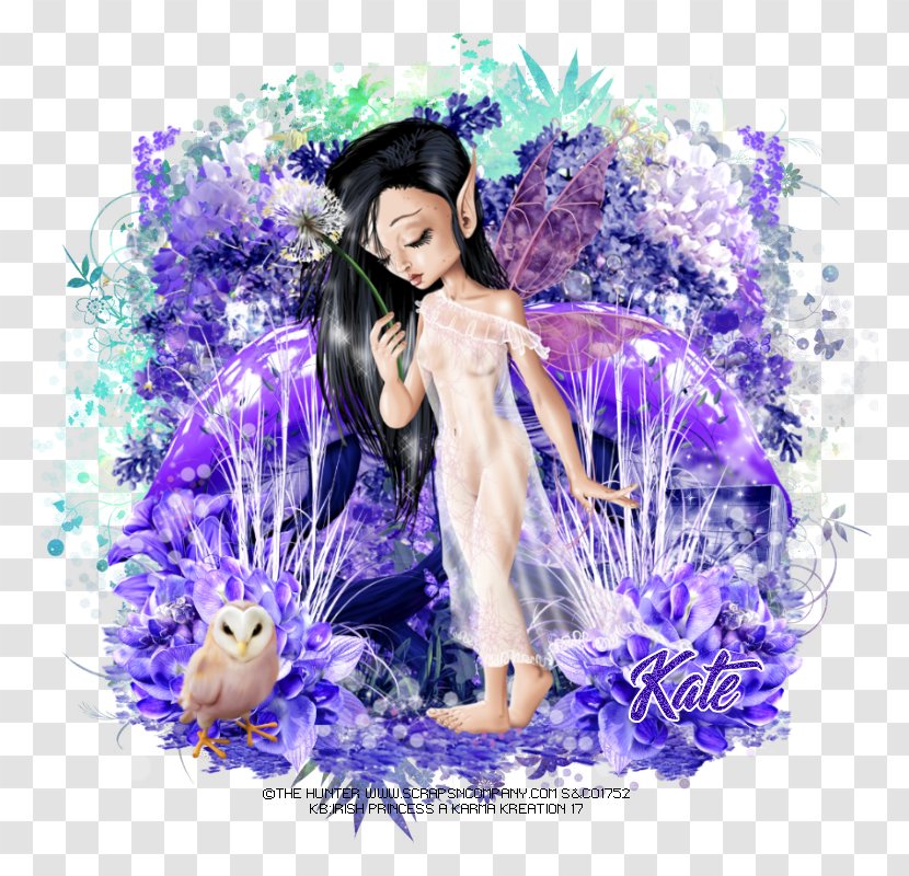 Fairy Flower - Lilac Transparent PNG
