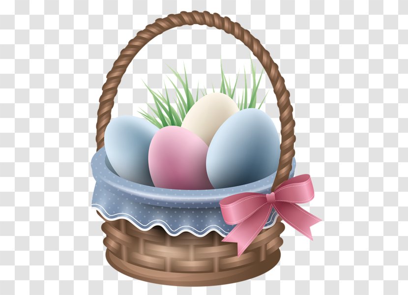 Easter Bunny Basket Clip Art - Egg Transparent PNG