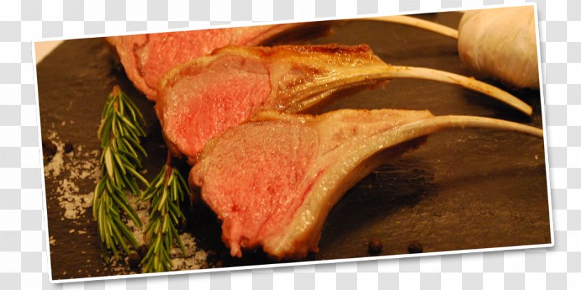 Rack Of Lamb Red Meat Dish And Mutton Recipe - Frame Transparent PNG