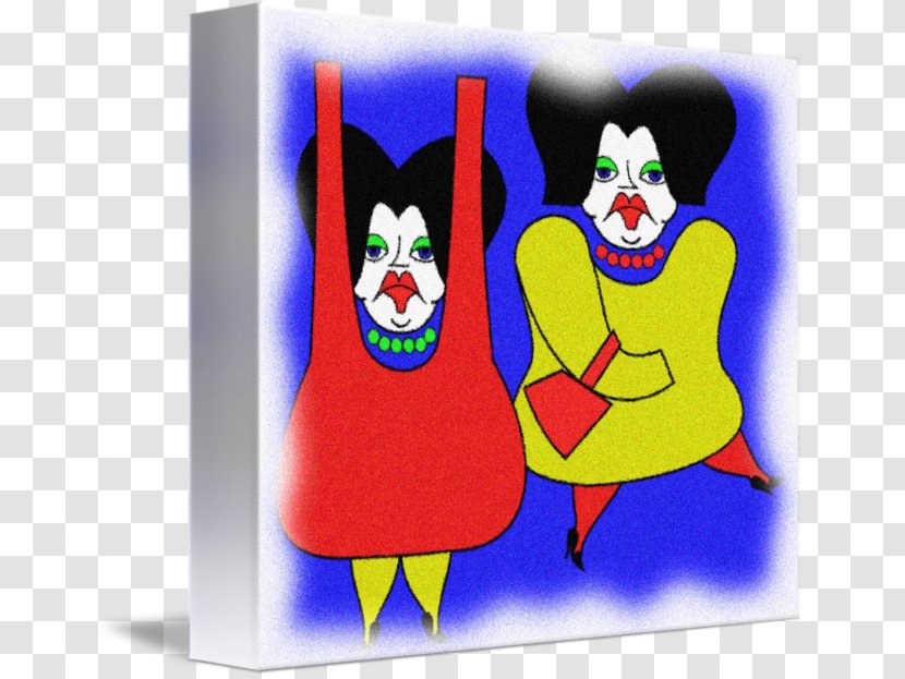 Cartoon Clown Art Museum - Watercolor Woman Transparent PNG