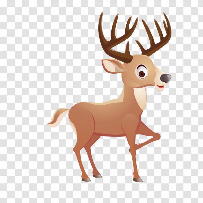 Deer Icon - Sika - Illustration Transparent PNG