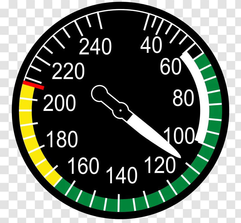 Aircraft Airplane Airspeed Indicator Variometer - Air Transparent PNG