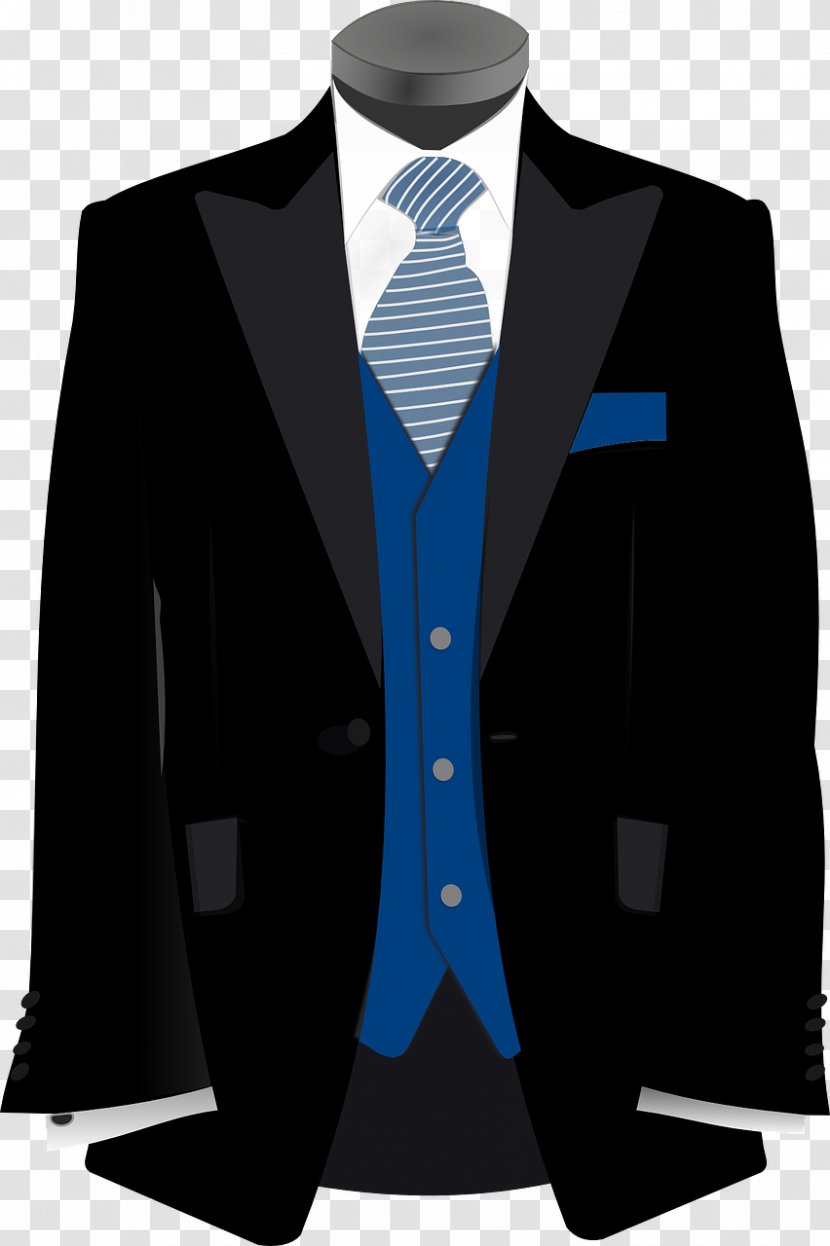 Suit Jacket Coat Clip Art - Swimsuit - Tie Transparent PNG