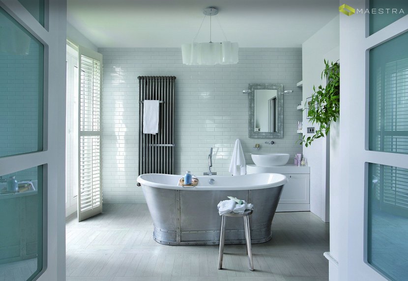 Tile Ceramic The New Yorker Wall Bathroom - Real Estate - Bathtub Transparent PNG