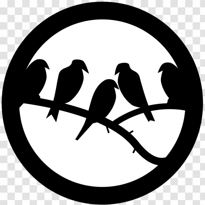 Bird Badge Emblem Clip Art - Symbol - Free Vector Transparent PNG
