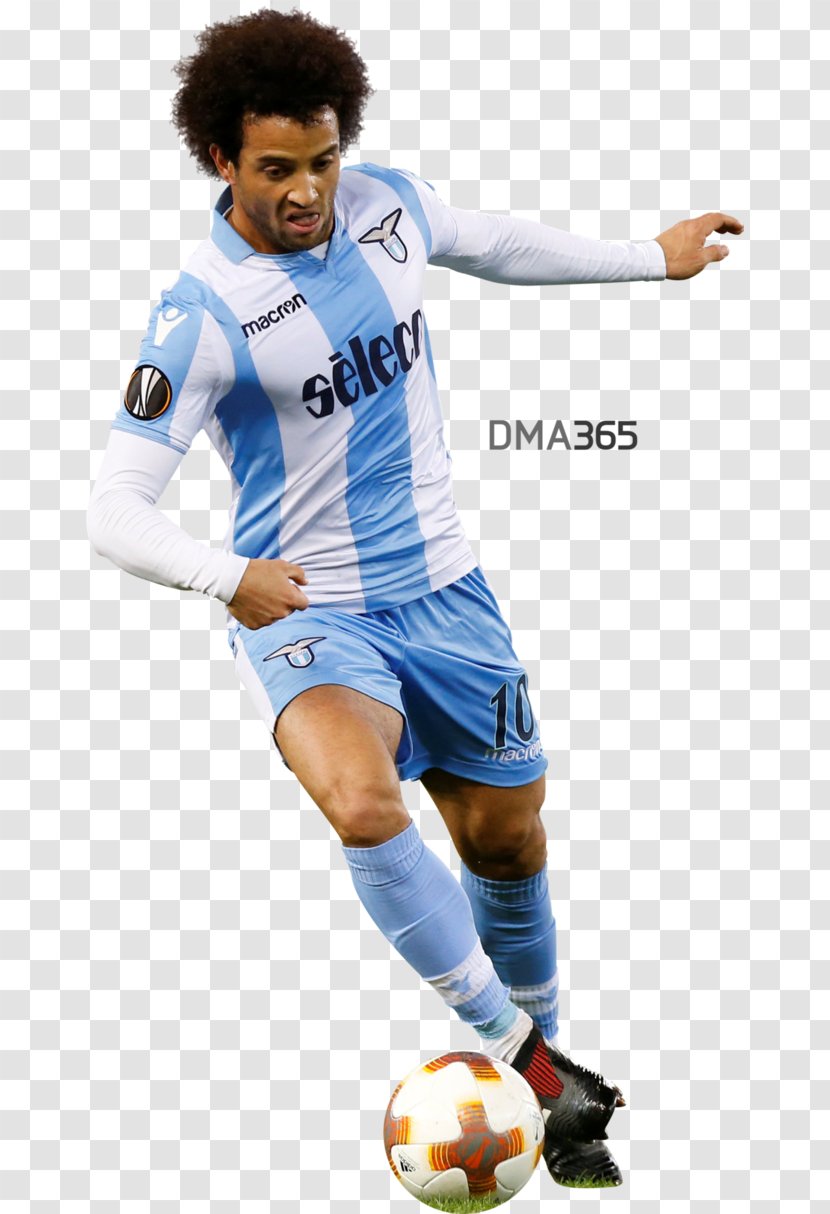 Felipe Anderson S.S. Lazio Brazil National Football Team Player - Jersey Transparent PNG