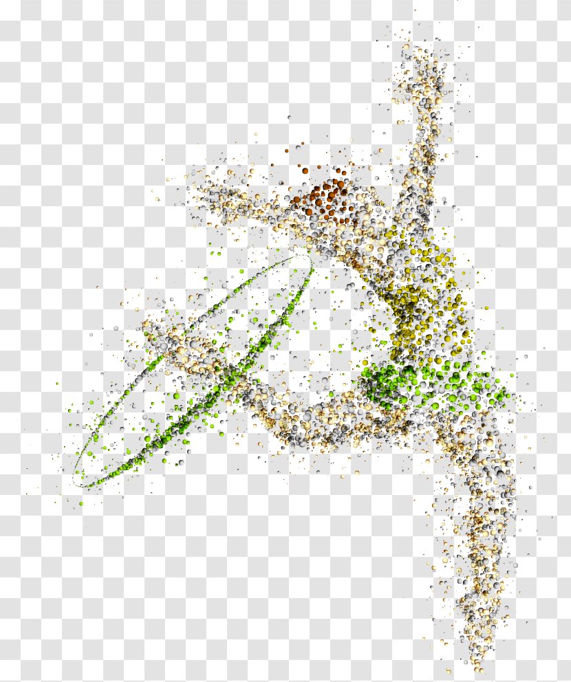 Artistic Gymnastics Rhythmic Ball - Flowering Plant - Vector Character Transparent PNG