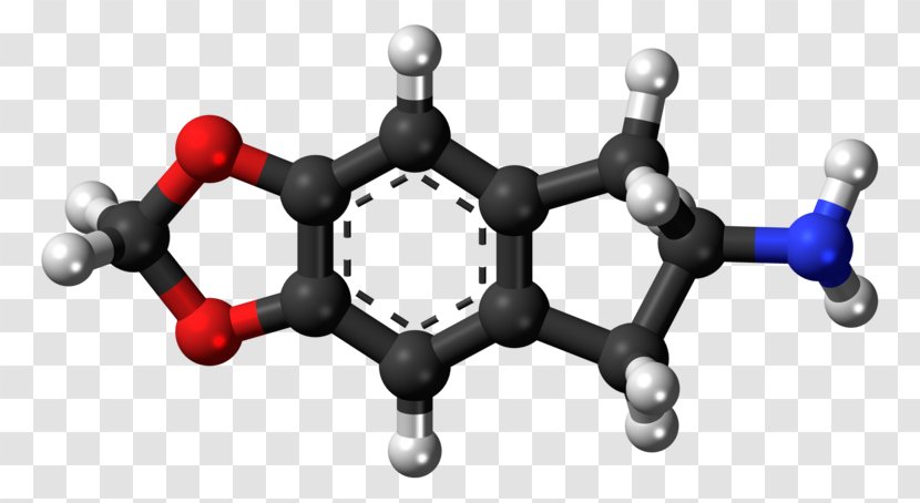 Serotonin Benzophenone Indole Chemical Substance Research - Molecule Transparent PNG