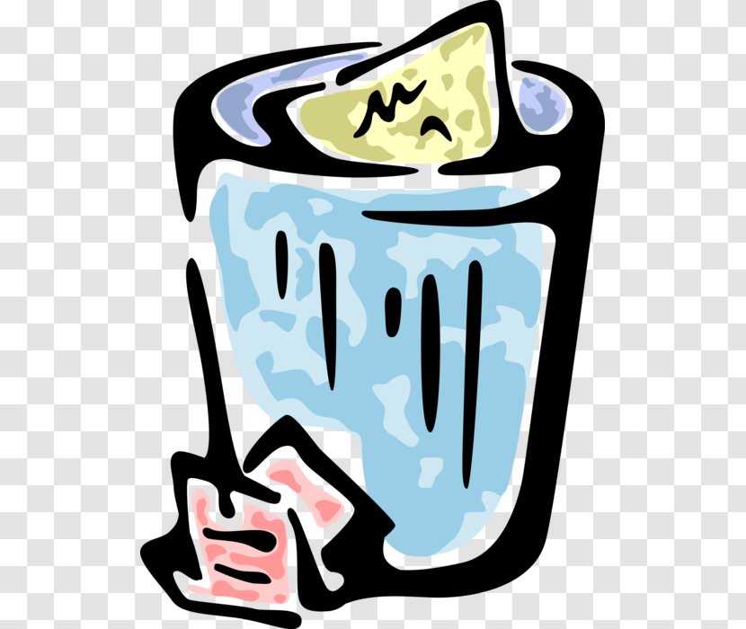 Clip Art Product Design Logo - Drinkware - Wastebasket Cartoon Transparent PNG