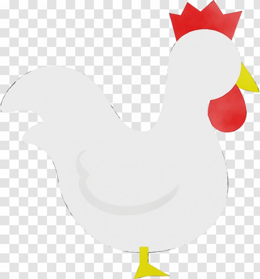Chicken Rooster Bird Clip Art Beak - Wet Ink - Poultry Livestock Transparent PNG