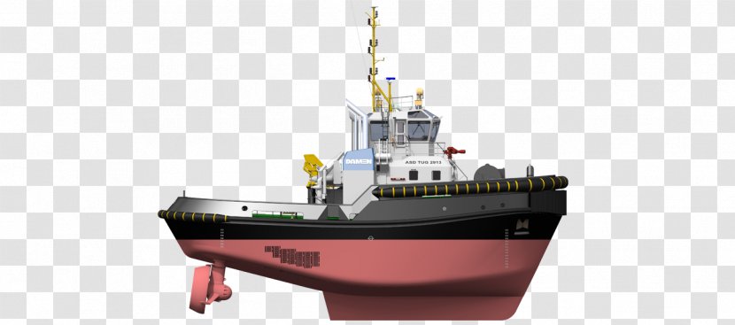 Tugboat Damen Group Shipyard Platform Supply Vessel - Ship Transparent PNG