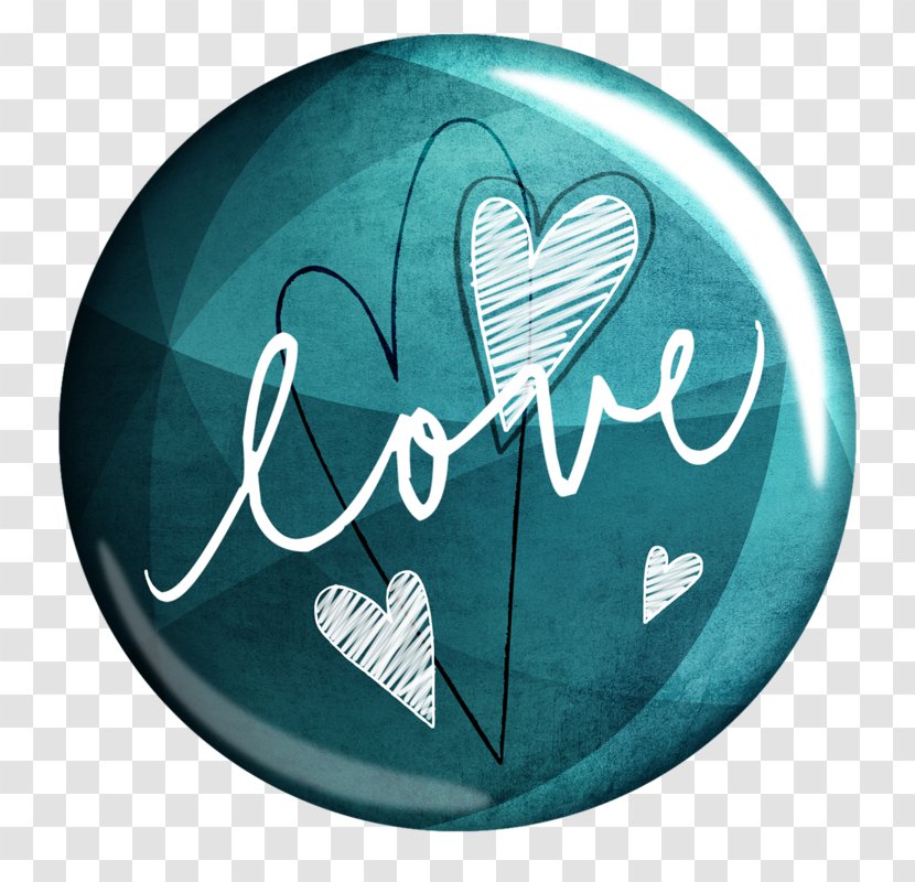 Turquoise Font - Heart - Eed Transparent PNG