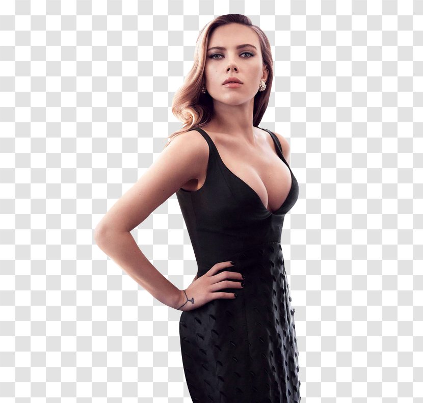 Scarlett Johansson Black Widow Marvel Avengers Assemble Actor - Silhouette Transparent PNG