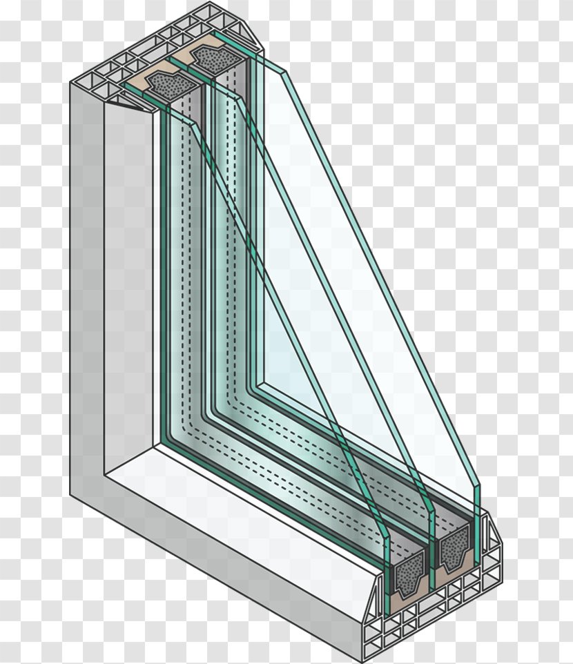 Paned Window Insulated Glazing Replacement - Casement Transparent PNG