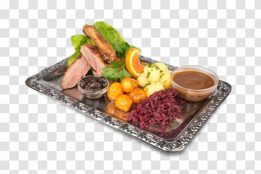 Open Sandwich Vegetarian Cuisine Smørrebrød Evening Danish - Roast Duck In Kind Transparent PNG