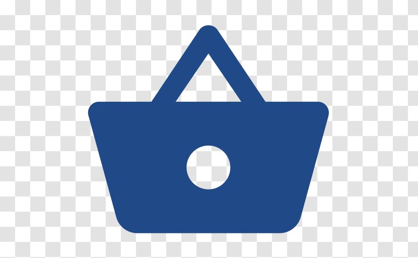 Shopping Download Supermarket - Blue - Symbol Transparent PNG