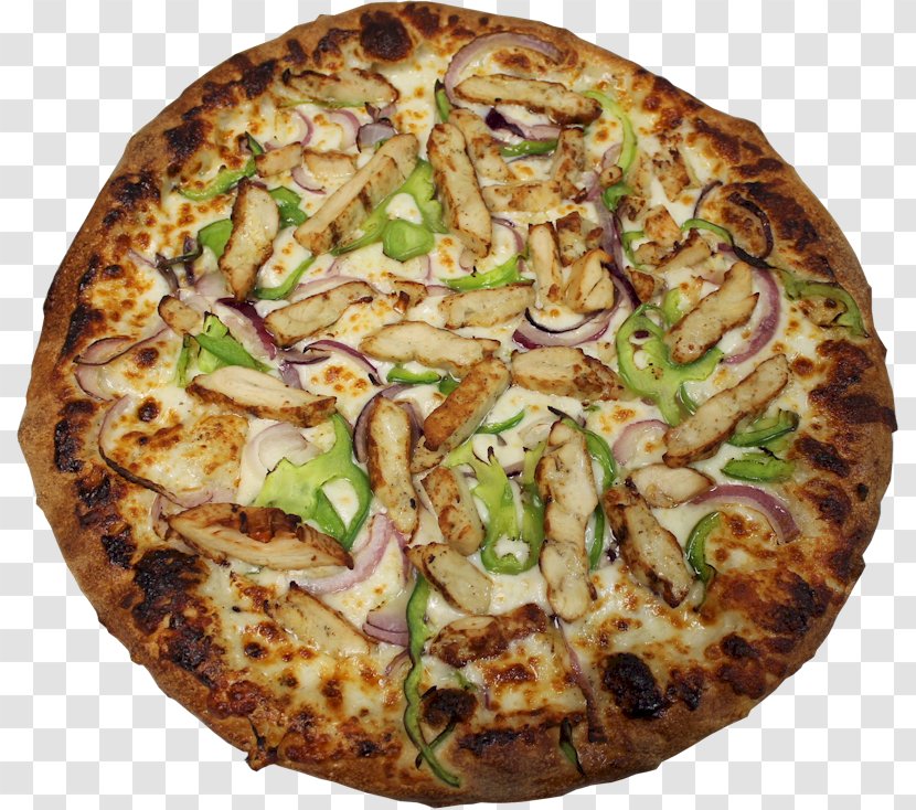 California-style Pizza Sicilian Bacon Canadian Cuisine - Chicken As Food Transparent PNG
