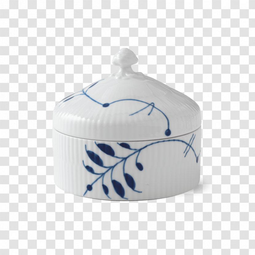 Bomboniere Musselmalet Tableware Porcelain Royal Copenhagen - Blue And White - Mussels Transparent PNG
