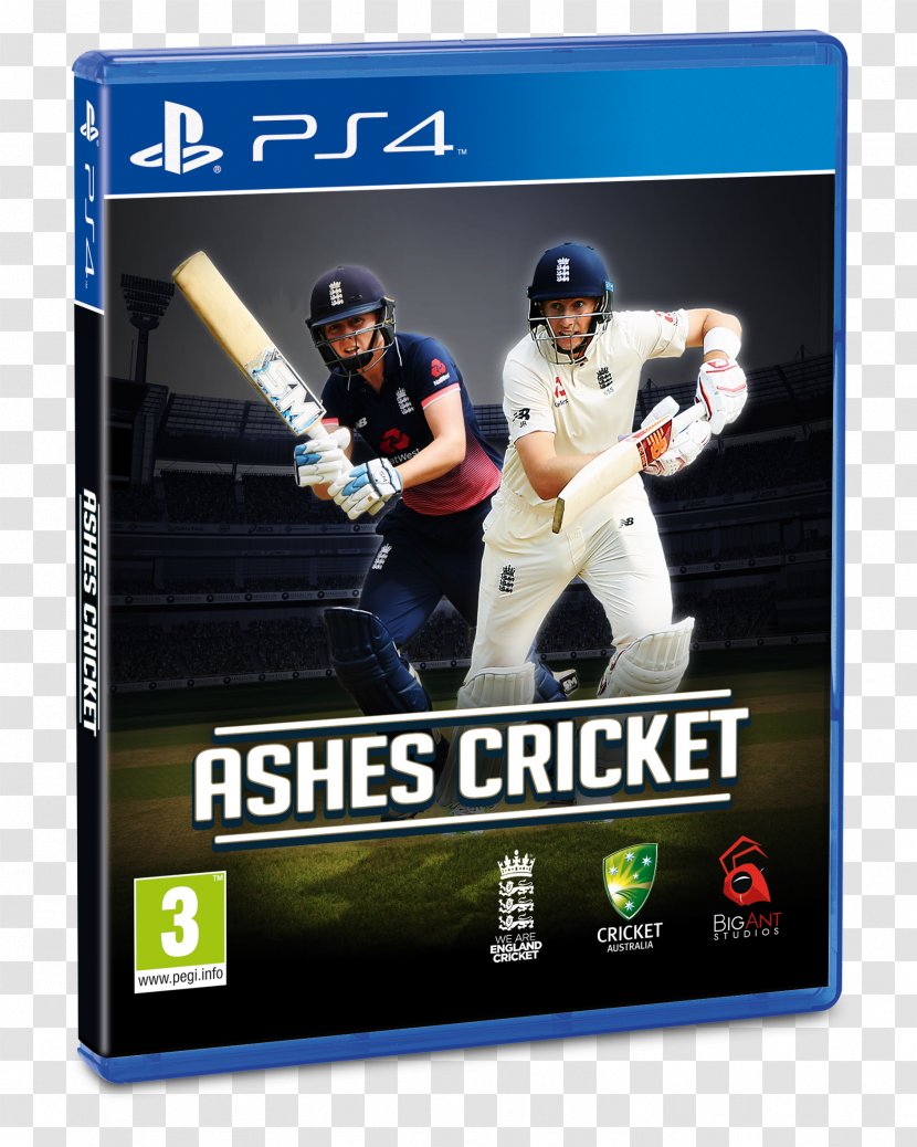 PlayStation 4 Ashes Cricket 2009 The 3 - Playstation Transparent PNG
