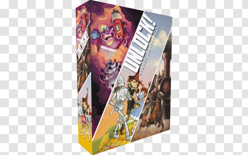 Unlock! Board Game Escape Room Space Cowboys Unlock Mystery Adventures - Adventure Transparent PNG