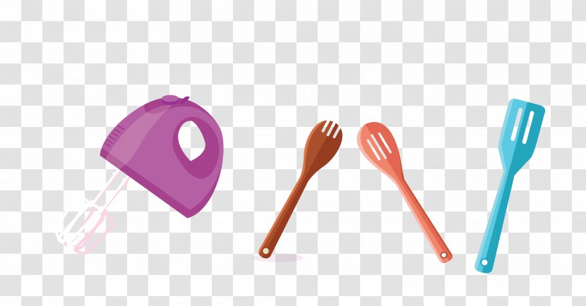 Spoon Kitchen Tableware Tool Fork - Food - Vector Color Tools Transparent PNG