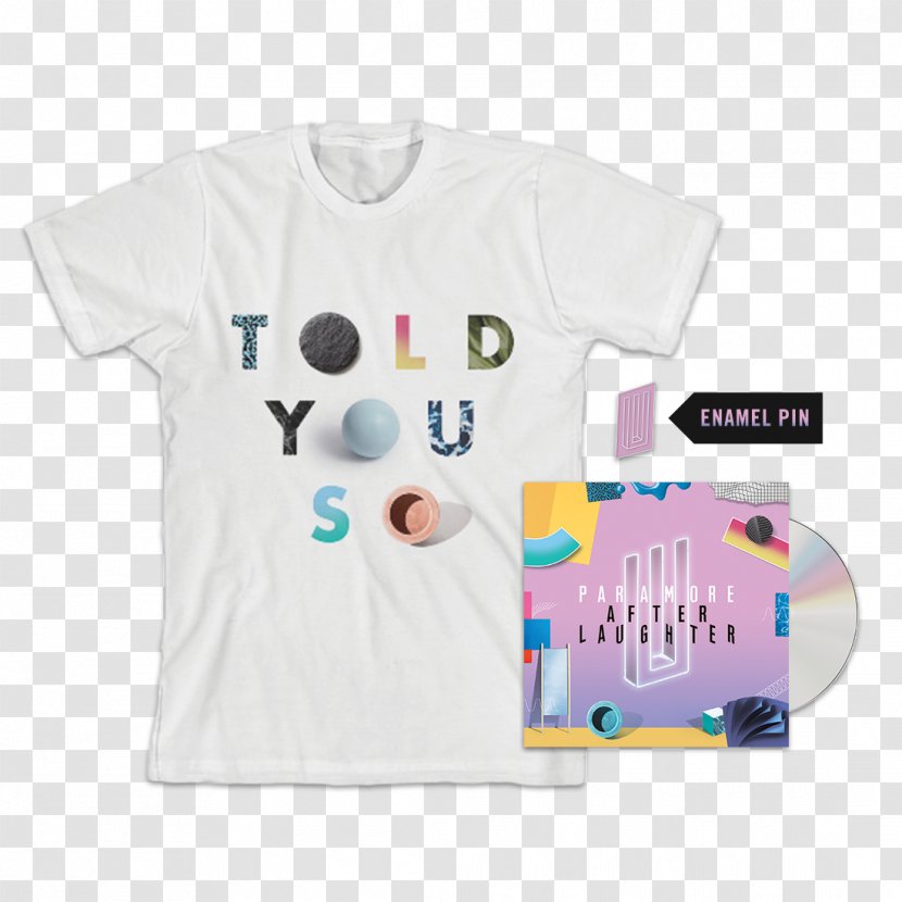 T-shirt Paramore After Laughter The Self-Titled Tour - Silhouette Transparent PNG