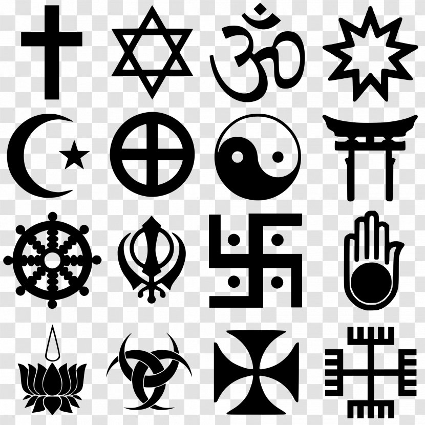 Religious Symbol Religion Buddhism Swastika - Hinduism Transparent PNG