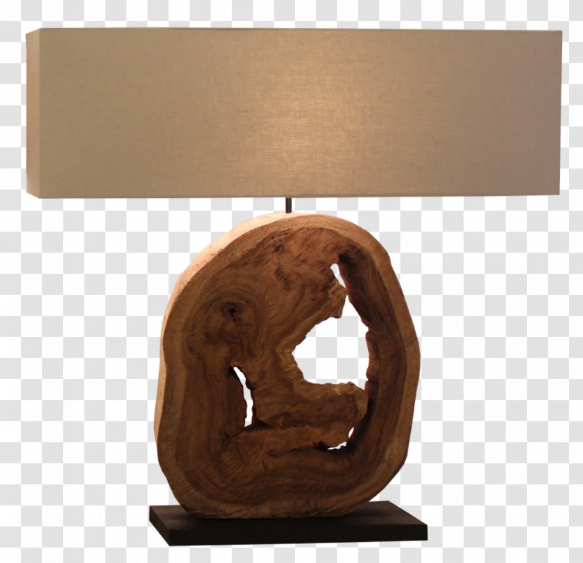 Table Lamp Driftwood Lighting Furniture - Stool Transparent PNG