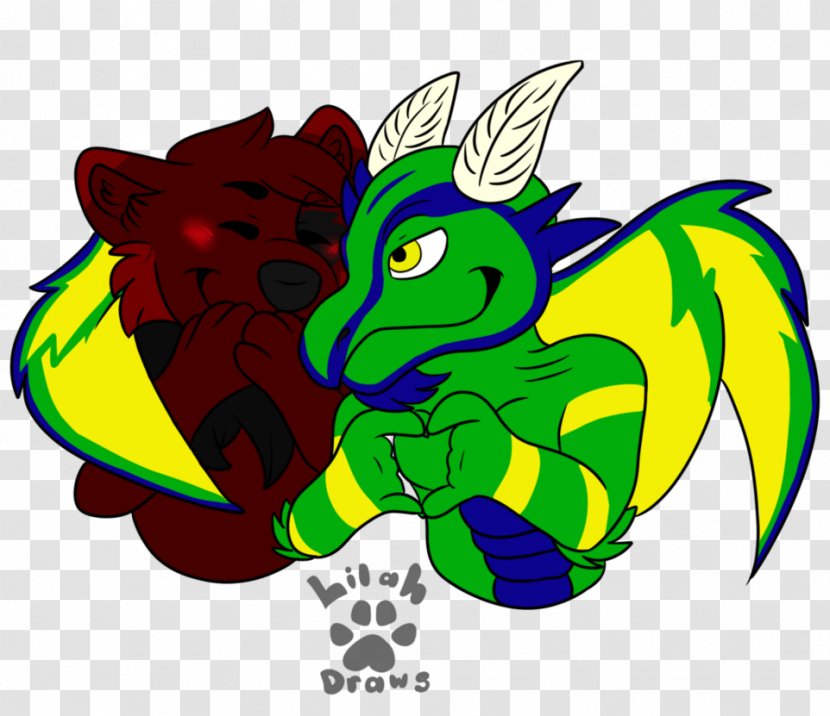 Vertebrate Dragon Green Clip Art - Cartoon Transparent PNG