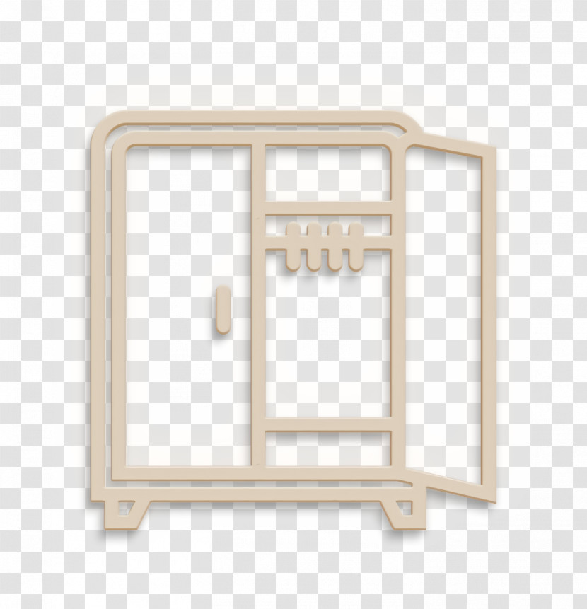 Household Set Icon Closet Icon Wardrobe Icon Transparent PNG