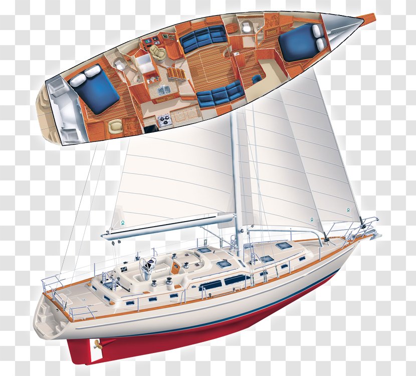 The Island Packet Sailboat Mystic, Connecticut - Sloop - Ships And Yacht Transparent PNG